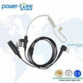 Clear Acoustic Tube Earpiece for two way radios 2