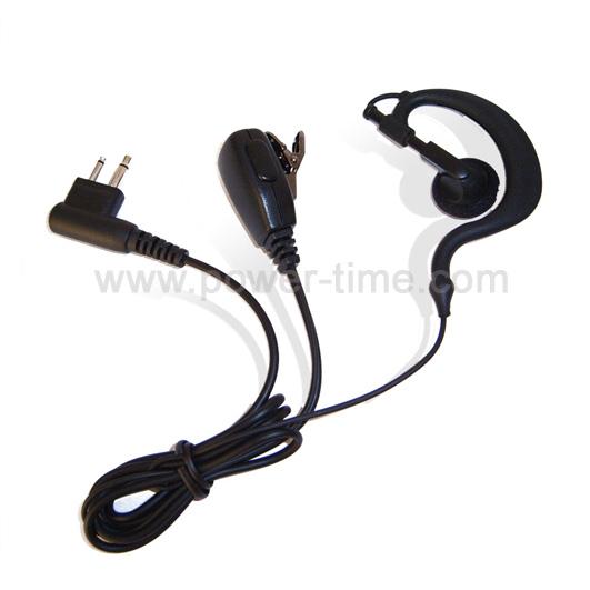 Two Way Radio Earpiece with inline PTT PTE110N POWERTIME (China