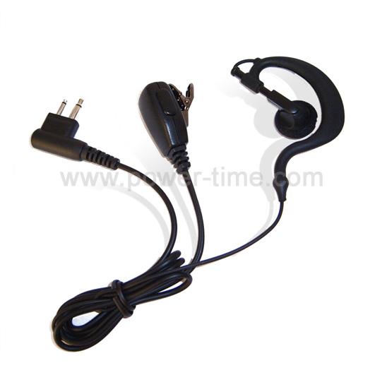 Two Way Radio Earpiece with in-line PTT 3