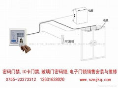 IC卡密碼門禁深圳快速上門安裝