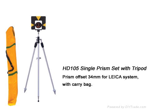 HD105 Single Prism set with Tripod