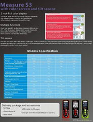 Laser Distance Meter S3A