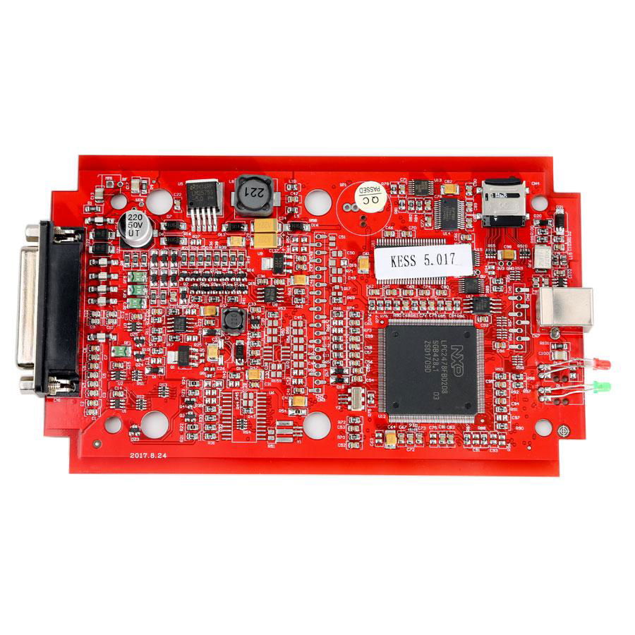 Best quality KESS v2 FW v5.017 Red PCB with v2.47 online version No token limit 4