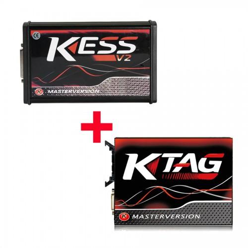 Kess V2 V5.017 Red PCB Online Version V2.47 Plus Ktag 7.020 V2.47 Red PCB Online