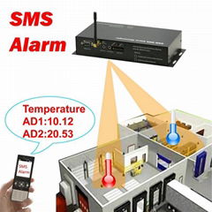 Multi-Sensors Temperature SMS Alarm Controller