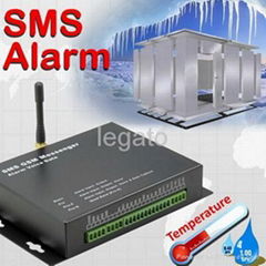 SMS Alarm Temperature Humidity Messenger