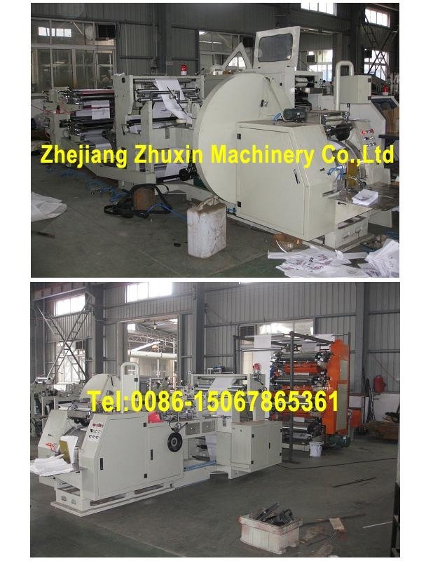 On-Line Paper Bag Making Machine with Printing Machine 3