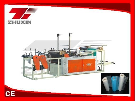 DFL series Computer Cutting-Off Continuous-Rolled Bag Making Machine 