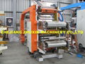 Four color flexographic printing machine 