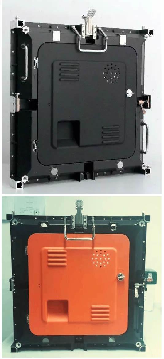 公模压铸铝箱体 LED显示屏箱体480*480mm 适用于: P2.5 P5 2