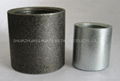 Glav. carbon steel pipe socket