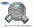 Malleable iron conduit box cross type 5