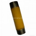 powder coated steel pipe nipples 3