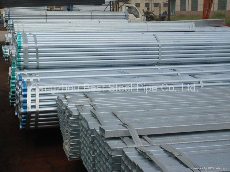 Hot-dipped Galvanized  Steel Pipe 2