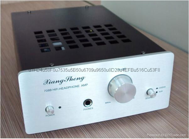 XiangSheng 708B Vacuum Tube Hi-end Tube Headphone Pre-Amplifier BK 110v-230v