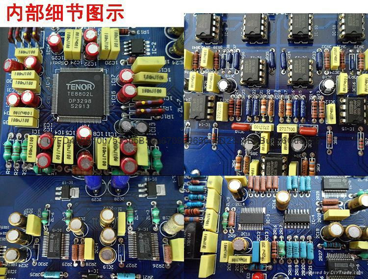 DAC-05A   USB Asynchronous Transmission TE8802L/ 2 PCM1794 4