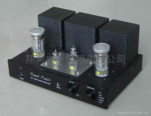 NEW Multi-Function Sweet Peach-FU50 Single Ended tube amplifier MM,MP3,USB, 2