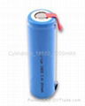 18650 battery,3.7V2200mAh battery,cylindrical battery,li-ion battery