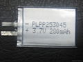 253045_280mAh li-polymer battery cell for Mp3