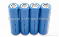 18650 battery,3.7V2400mAh battery,cylindrical battery,li-ion battery