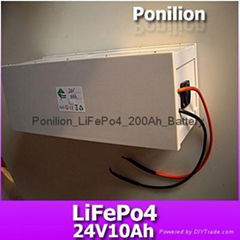 24V20Ah LiFePo4 battery withou BMS