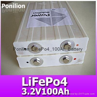 3.2V100Ah lifepo4 battery cell 