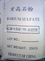 Barite powder (natural barium sulfate)