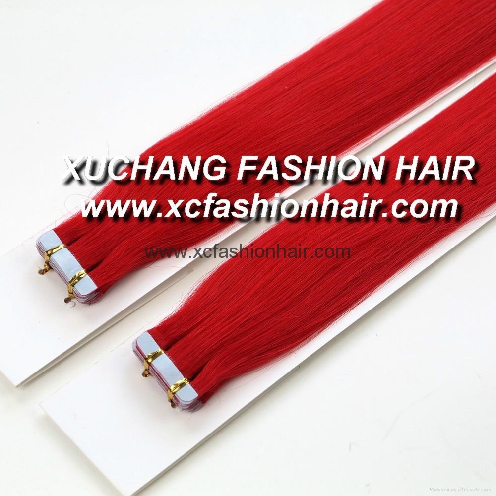 Quality skin weft tape hair 5