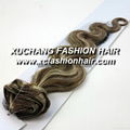 Remy clip hair extension 2