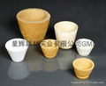 Pouring cup foundry  cordirite mullite or clay 3