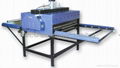 Pneumatic double stations subliming transfer machine