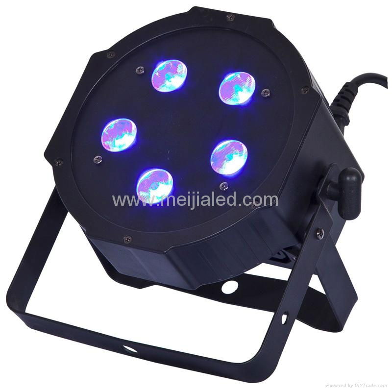 America DJ LED Flat PAR Light-8W * 5LEDs 3