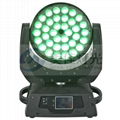 36 x 18w 6in1 RGBWAUV LED zoom moving head light price 3