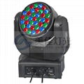 37 x 3W cree LED beam moving head light 4