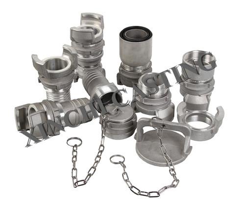 aluminum guillemin camlock couplings