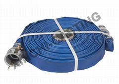 Blue PVC Layflat Hose