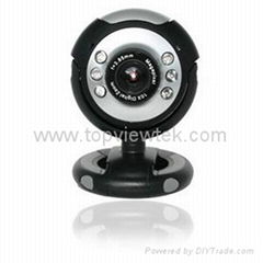 Webcam,PC Camera with microphone and LED light