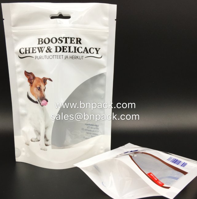 Block Bottom Matte Surface Dog Food Bags 5