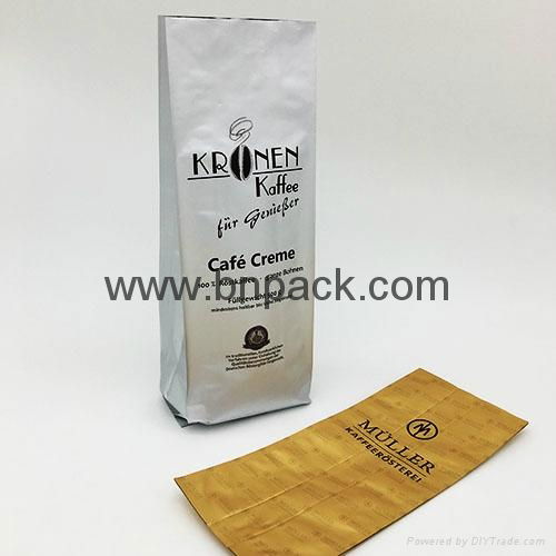 250g high quality side gusset coffee bag 2