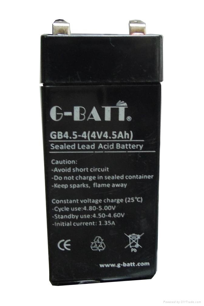 4V4.5Ah VRLA battery 2