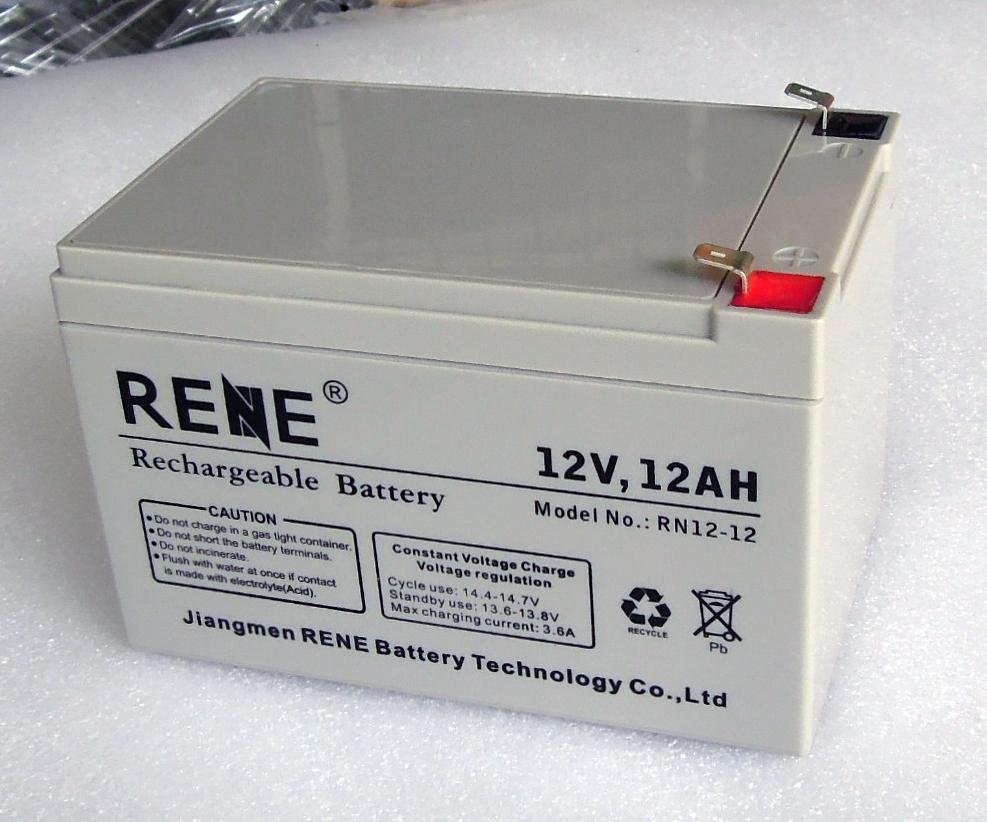  Sealed lead-acid battery(12V12AH)