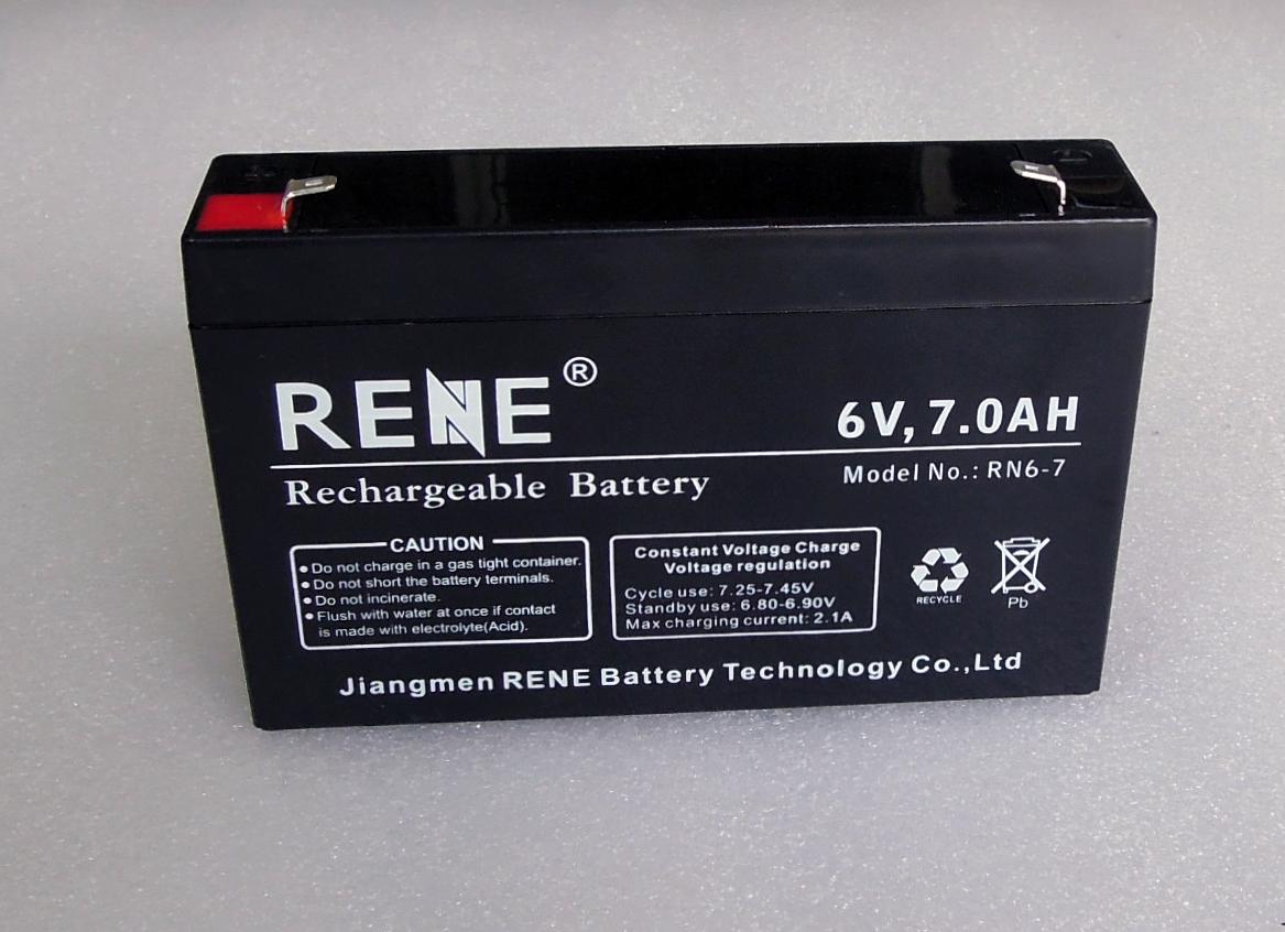 VRLA Battery （6V7AH)  AGM BATTERY 2