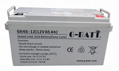 AGM Battery 12V65AH  VRLA Battery