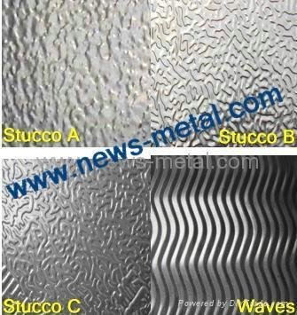 Aluminum Stucco Embossed Sheet