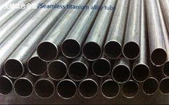 Titanium alloy seamless pipe/ Aleación de titanio de tubos sin costura