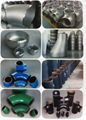 Stainless steel pipe fitting elbow tee reducer cap 1