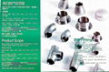 Stainless steel pipe fitting elbow tee reducer cap