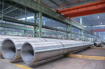 Big stainless steel seamless pipe