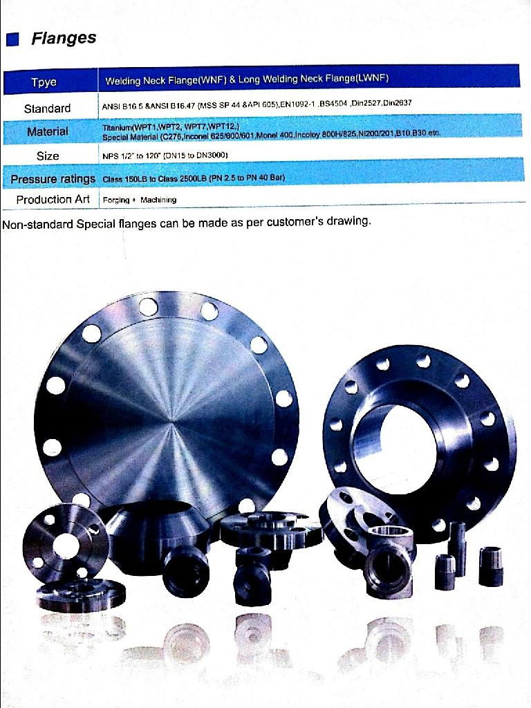 Titanium tube pipe rod sheet fitting flange/Tubo de titanio varilla placa 5