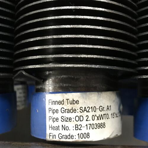 Finned tube for boiler 4